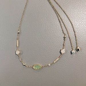 Kendra Scott Jewelry - Kendra Scott Maddie Necklace - Chalcedony Kendra Scott Jewelry - Kendra Scott Maddie Necklace - Chalcedony
